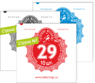 Струна первая для балалайки и домры ГОСПОДИН МУЗЫКАНТ 30 (10 шт. в комплекте)