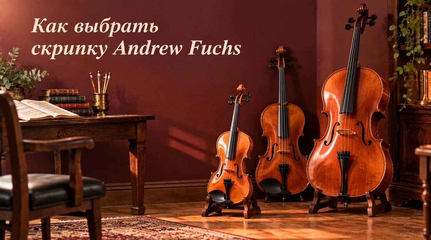 Как выбрать скрипку Andrew Fuchs: модели, размеры, альт